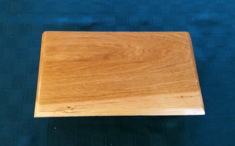 Fine Wood Jewelry or Keepsake Box - Hickory Wood