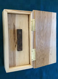 Fine Wood Jewelry or Keepsake Box - Hickory Wood
